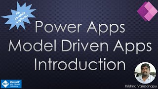 Model Driven Apps Introduction [upl. by Dyana]