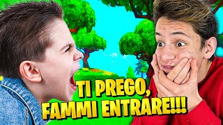 BIMBO PAZZO vuole ENTRARE nel TEAM BLAZE a TUTTI I COSTI E 😂 Fortnite Provini Cap [upl. by Filide65]