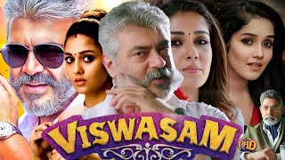 Viswasam Full Movie In Hindi Dubbed  Ajith Kumar  Nayanthara  Jagapathi Babu  HD Facts amp Review [upl. by Maier963]