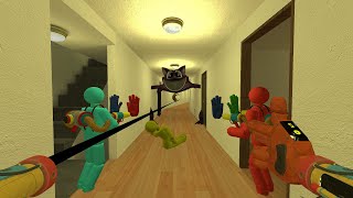 SCARY CatNap From Poppy PlayTime Chase 100 Players in Liminal Hotel in Garrys Mod Gmod pt 3 [upl. by Abernon174]