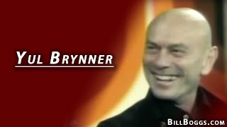 Yul Brynner Interview with Bill Boggs [upl. by Sillsby]