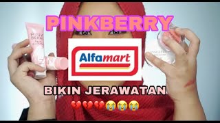 PINKBERRY ALFAMART REVIEW DAN TUTORIAL [upl. by Anya837]