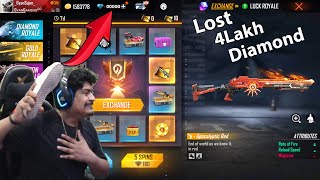 Lost 4 Lakh Diamond New Rampage Double Incubator M1014 Apocalyptic Red amp M60 Azure Stormbringer [upl. by Rednasela]