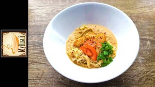 MyKuali White Fish Broth Rice Vermicelli  Malaysia  Instant Noodle Recipe Time  EP 1092 [upl. by Ceevah75]