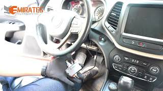 Fortin remote start installation and program step by step on Jeep Cherokee 2015 [upl. by Anerom]