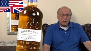 Whisky ReviewTasting Tobermory 18J2016 [upl. by Gretal]