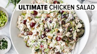 BEST CHICKEN SALAD RECIPE  easy amp healthy [upl. by Isabelita]