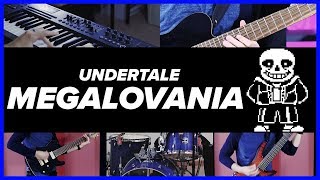 Undertale  Megalovania Metal Guitar Cover [upl. by Ahsiemac179]