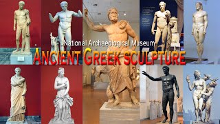 Ancient Greek sculpture in National Archaeological Museum HD [upl. by Hugibert]