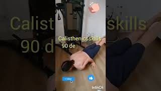 Training 90 degree calisthenics homeworkout Way 501 [upl. by Su]