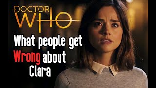 Doctor Who What People Get Wrong About Clara [upl. by Kciderf]