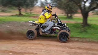 2020 Yamaha Banshee 350cc  BIG BORE ATHENA  Amazing 2 Strokes Sound [upl. by Catt]