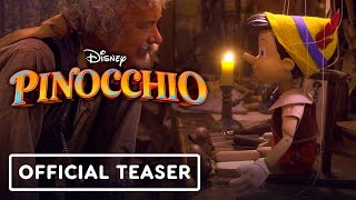 Pinocchio  Official Teaser Trailer 2022 Tom Hanks Joseph GordonLevitt [upl. by Llerrem]