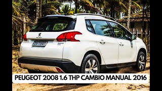 Peugeot 2008 THP Flex 2016 Griffe  8 prós e 3 contras [upl. by Adnah]