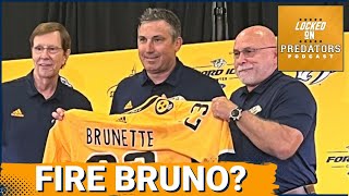 The Nashville Predators Have Serious Problems But It Isnt Time to Fire Andrew Brunette Yet [upl. by Buyer]