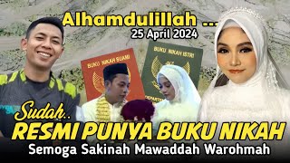 MUMPUNI MENIKAH 25 APRIL 2024 DENGAN GUS FITROH  SAAT SAAT USTADZAH MUMPUNI RESMI PUNYA BUKU NIKAH [upl. by Lain]