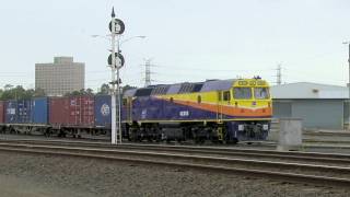 Interail Diesel locomotive 42206 Shunting A Freight Train 2492009  PoathTV Australian [upl. by Ettevets]