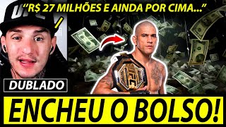 RENATO MOICANO FALA SOBRE ALEX POATAN E REVELA SALÃRIO MILIONÃRIO DO BRASILEIRO PARA LUTAR NO UFC [upl. by Brenk22]