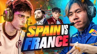 SPAIN VS FRANCE  IBAI VS KAMETO BANGER GAME  CAEDREL [upl. by Eerdua]