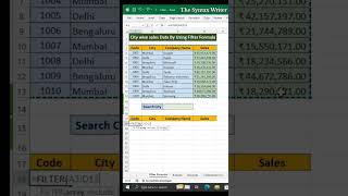 Search Box In MS Excel [upl. by Notnarb]