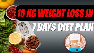 10 Kg Weight Loss In 7 Days  Weight Loss Diet Plan  Health Matters Podcast [upl. by Lantz]