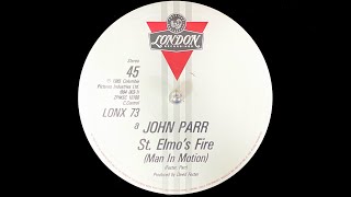 John Parr  St Elmos Fire Man In Motion 1985 [upl. by Acsehcnarf]