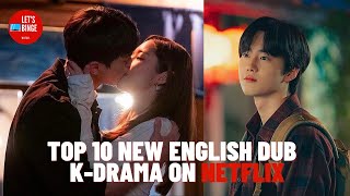 TOP 10 ENGLISH DUBBED KOREAN DRAMA ON NETFLIX PART 4 [upl. by Bate]