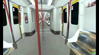 OpenBve  Fictional  The Tsuen Wan Line Express [upl. by Greenlee]