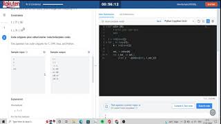 Solving a coding problem from the Hiring Challenge of Hackerearth  Python [upl. by Eigla448]