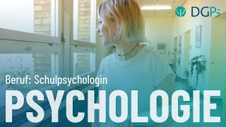 Berufe in der Psychologie Schulpsychologie [upl. by Nauqaj]