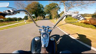 HarleyDavidson Shovelhead 1978 POV Onboard Pure Sound 🔊 No Windnoise harleydavidson shovelhead [upl. by Charleton533]