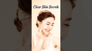 Clear Skin Secrets ✨🤍 glassskin skincare homeremedies [upl. by Frierson]