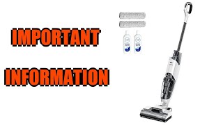 Review Tineco iFLOOR 2 Complete Cordless Wet Dry Vacuum Floor Cleaner and Mo Important Information [upl. by Aserret]