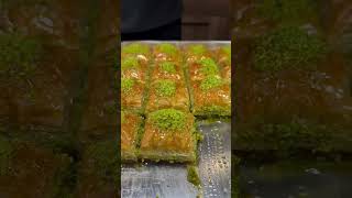 Baklava Sweet baklavasweest fbreels reelsvideo goodfood fypシ゚viralシchef cheflife instareels [upl. by Rillings]