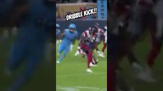 CFL dribble kick  Montreal vs Toronto Argonauts cfl football [upl. by Tisha366]