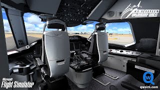 Aerosim Boeing 787 TestFlight amp Amazing Graphics  FSX ᴴᴰ [upl. by Nyar945]