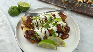 Pork Enchiladas Rojas Recipe [upl. by Negaem762]