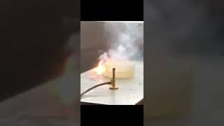 Reaction of Sodium Metal with Water💥🧪⚗️💀experiment scienceandfun science experiment sodiummetal [upl. by Maunsell]