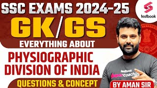 GK GS for SSC Exams 202425  Physiographic Division Of India Important Questions  By Aman Sir [upl. by Thgiwd]