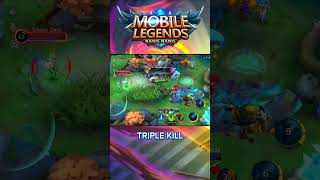 EDITH TRIPLE KILL mobilelegends gameplay [upl. by Dnaloy174]