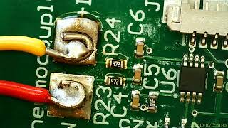 Q board PCB prep Thermocouple leads [upl. by Fabiano]