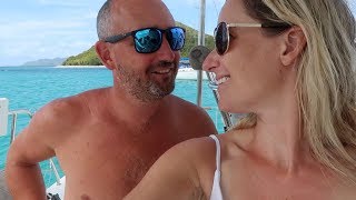 Halfway celebrations in Caribbean paradise Sailing BareFeet Ep27 [upl. by Ajnat]