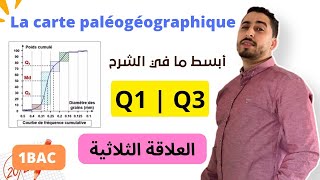 1BAC  Calculer Q1  Q3  🔥العلاقة الثلاثية 💥 أبسط شرح [upl. by Dorette]