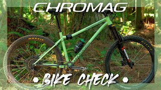 Chromag Wide Angle Hardtail  Blakes Bike Check [upl. by Aihtnic]