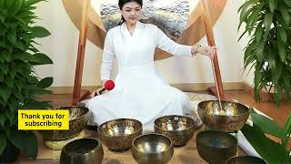 Soothe Your Soul Tibetan Singing Bowls for Emotional WellnessSingingBowls [upl. by Arnaud]