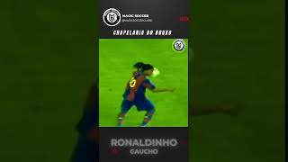 Chapelaria do Ronaldinho Gaucho  football ronaldinhobarcelona ronaldinho ronaldinho10 [upl. by Reibaj121]