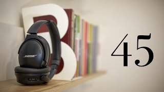 Bose QC45  CISZA i KOMFORT na pierwszym planie  Recenzja [upl. by Cummings156]