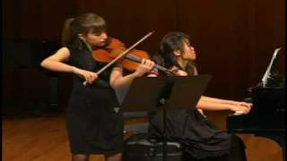 Franck Sonata 2nd mvt Andrea Jarrett violin [upl. by Varion210]