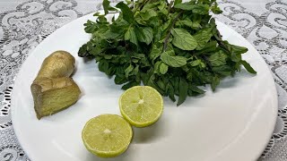 Mint lemon amp ginger juice [upl. by Cryan583]