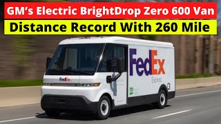 GM’s Electric BrightDrop Zero 600 Van [upl. by Shishko]